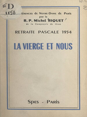 cover image of La Vierge et nous